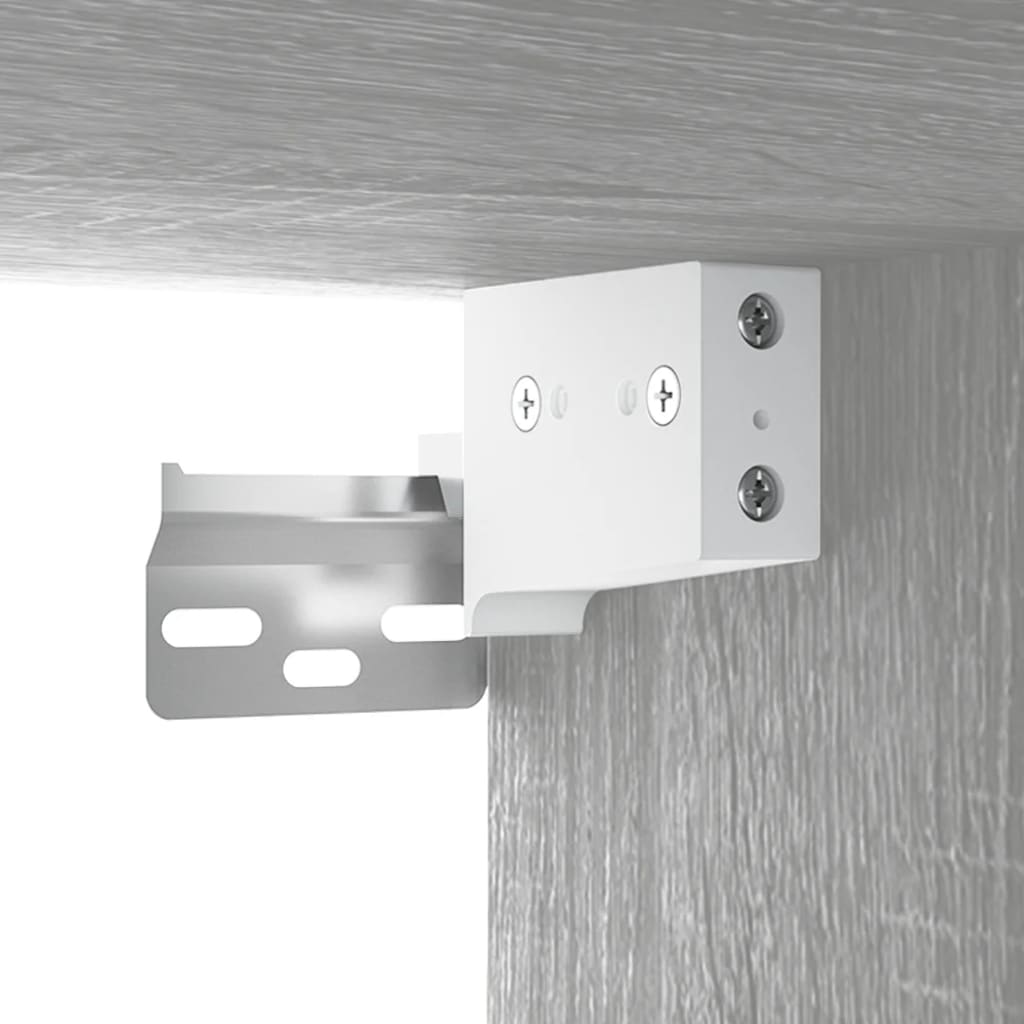 Wall Cabinet Grey Sonoma 68x30x20 cm Engineered Wood