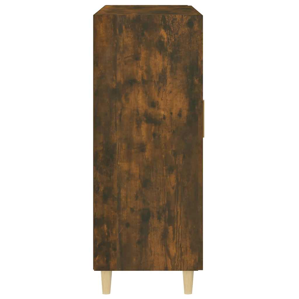 Sideboard Smoked Oak 69,5x34x90 cm Engineered Wood