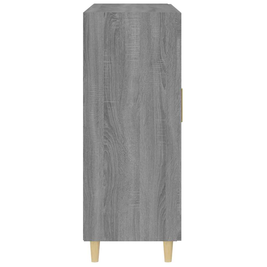 Sideboard Grey Sonoma 69,5x34x90 cm Engineered Wood