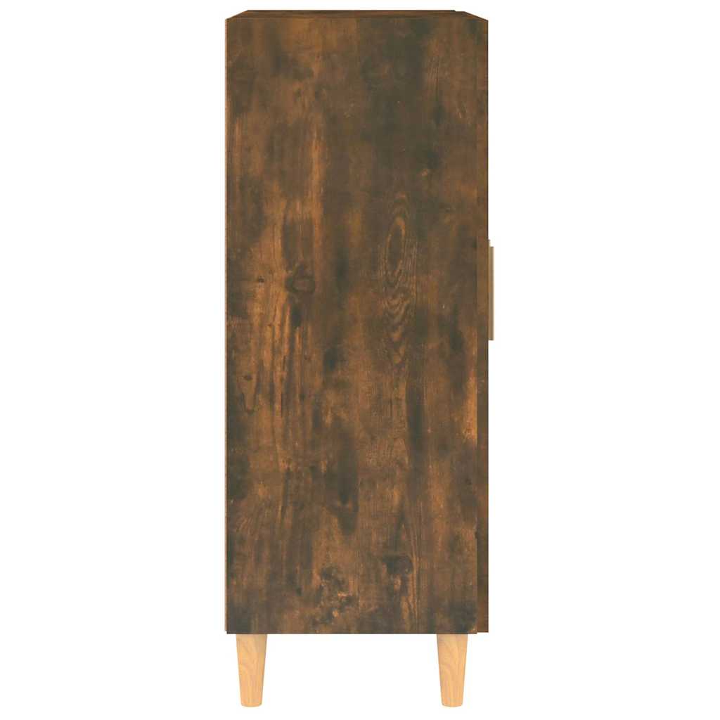 817339 vidaXL Sideboard Smoked Oak 69,5x34x90 cm Engineered Wood