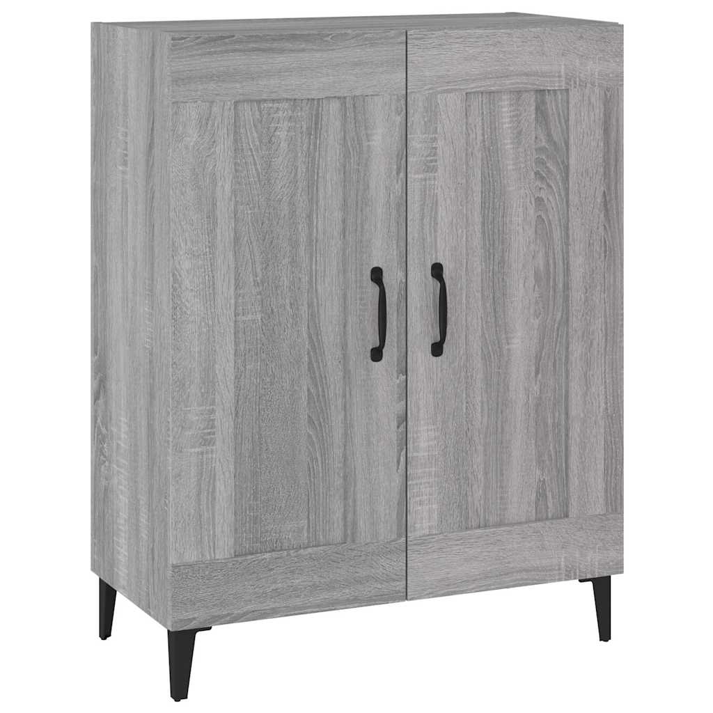 Sideboard Grey Sonoma 69,5x34x90 cm Engineered Wood