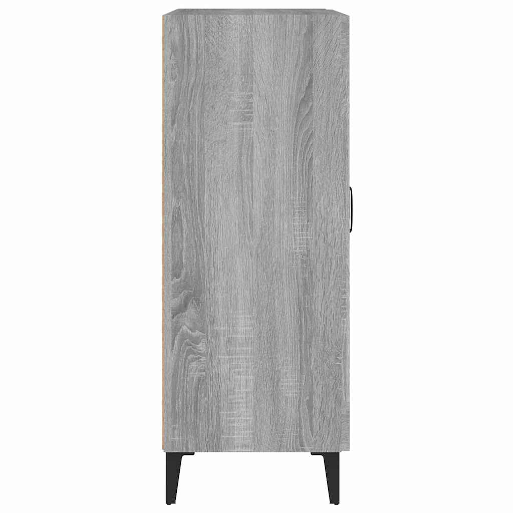 Sideboard Grey Sonoma 69,5x34x90 cm Engineered Wood