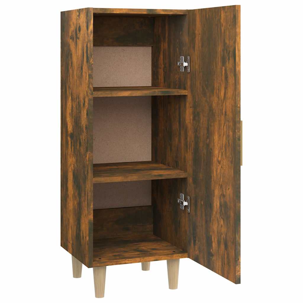 817402 vidaXL Sideboard Smoked Oak 34,5x34x90 cm Engineered Wood