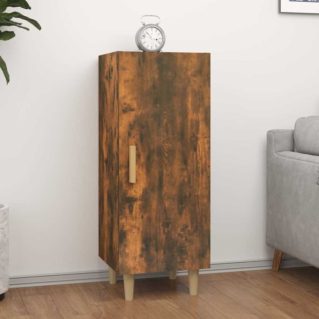 817402 vidaXL Sideboard Smoked Oak 34,5x34x90 cm Engineered Wood