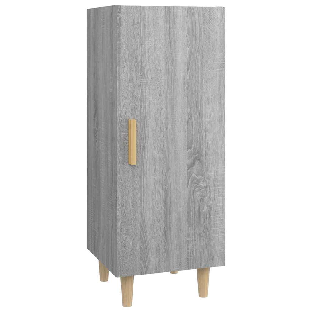 817403 vidaXL Sideboard Grey Sonoma 34,5x34x90 cm Engineered Wood