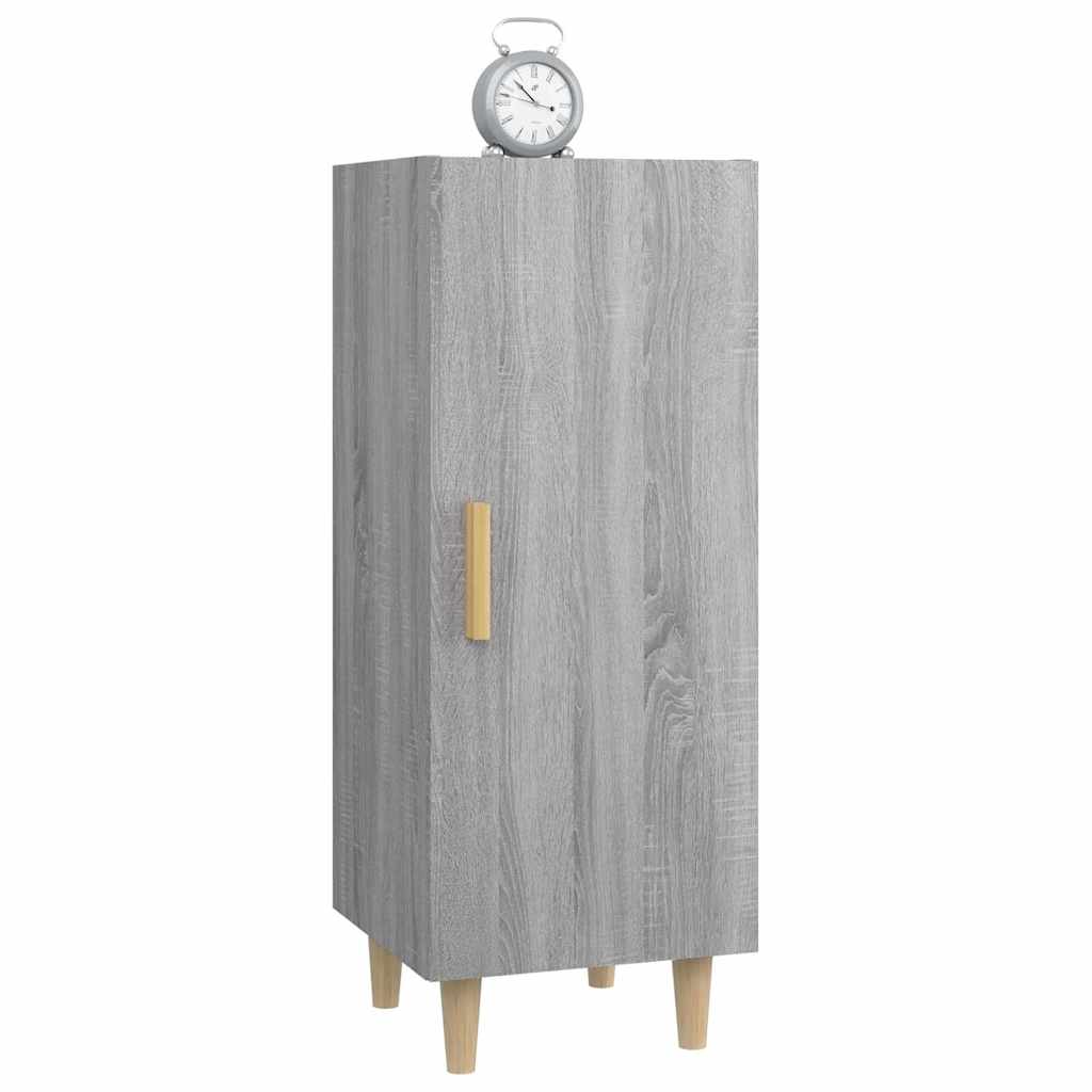 817403 vidaXL Sideboard Grey Sonoma 34,5x34x90 cm Engineered Wood
