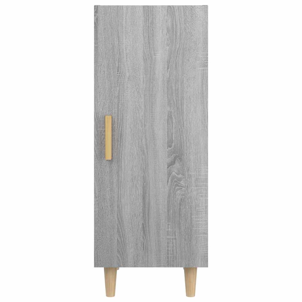 817403 vidaXL Sideboard Grey Sonoma 34,5x34x90 cm Engineered Wood