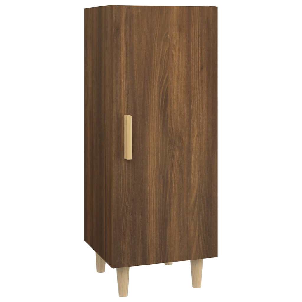 817404 vidaXL Sideboard Brown Oak 34,5x34x90 cm Engineered Wood