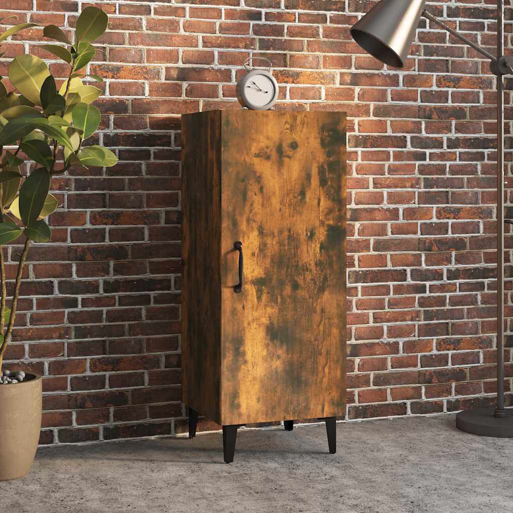 817405 vidaXL Sideboard Smoked Oak 34,5x34x90 cm Engineered Wood