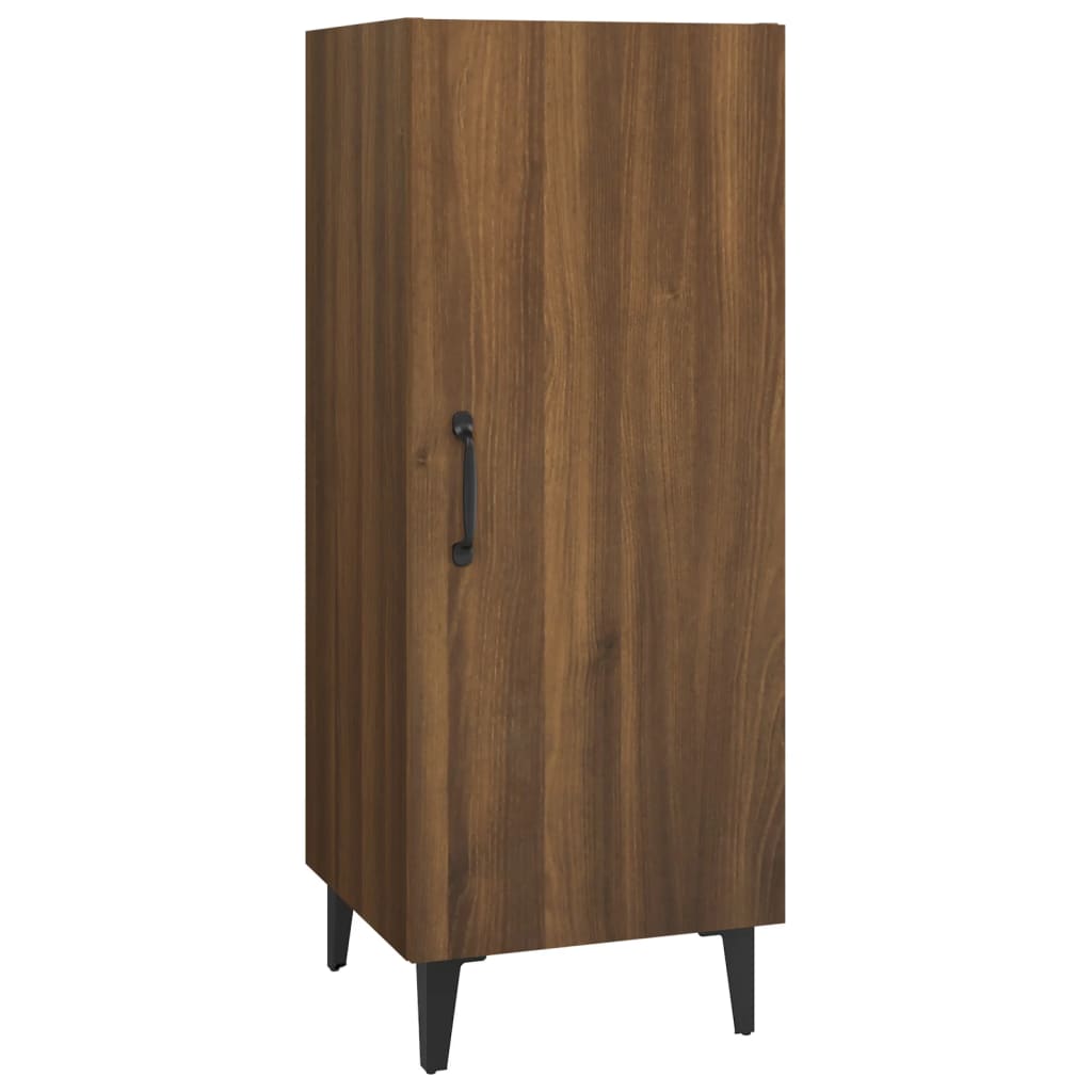 Sideboard Brown Oak 34.5x34x90 cm Engineered Wood