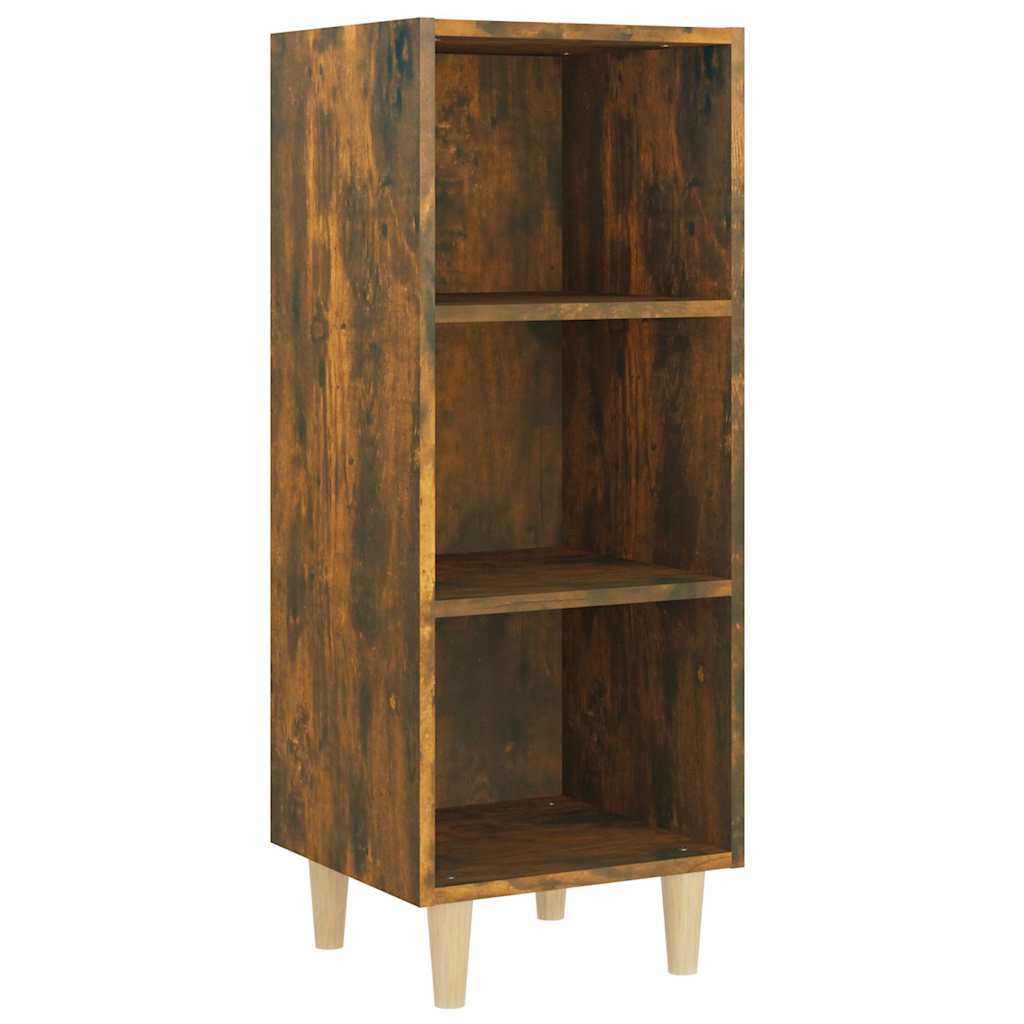 817420 vidaXL Sideboard Smoked Oak 34,5x32,5x90 cm Engineered Wood
