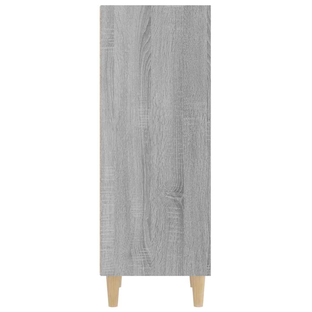 817421 vidaXL Sideboard Grey Sonoma 34,5x32,5x90 cm Engineered Wood