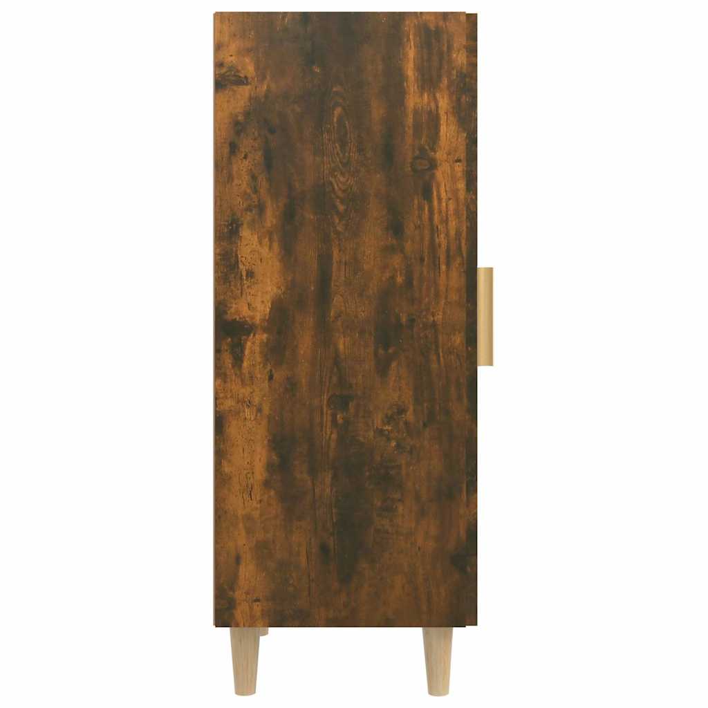 Sideboard Smoked Oak 34,5x34x90 cm Engineered Wood