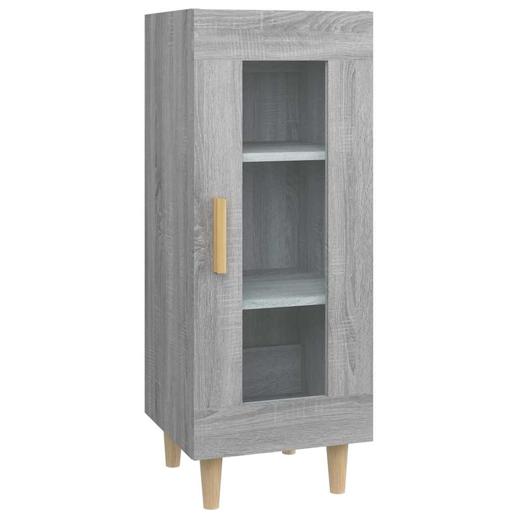Sideboard Grey Sonoma 34,5x34x90 cm Engineered Wood