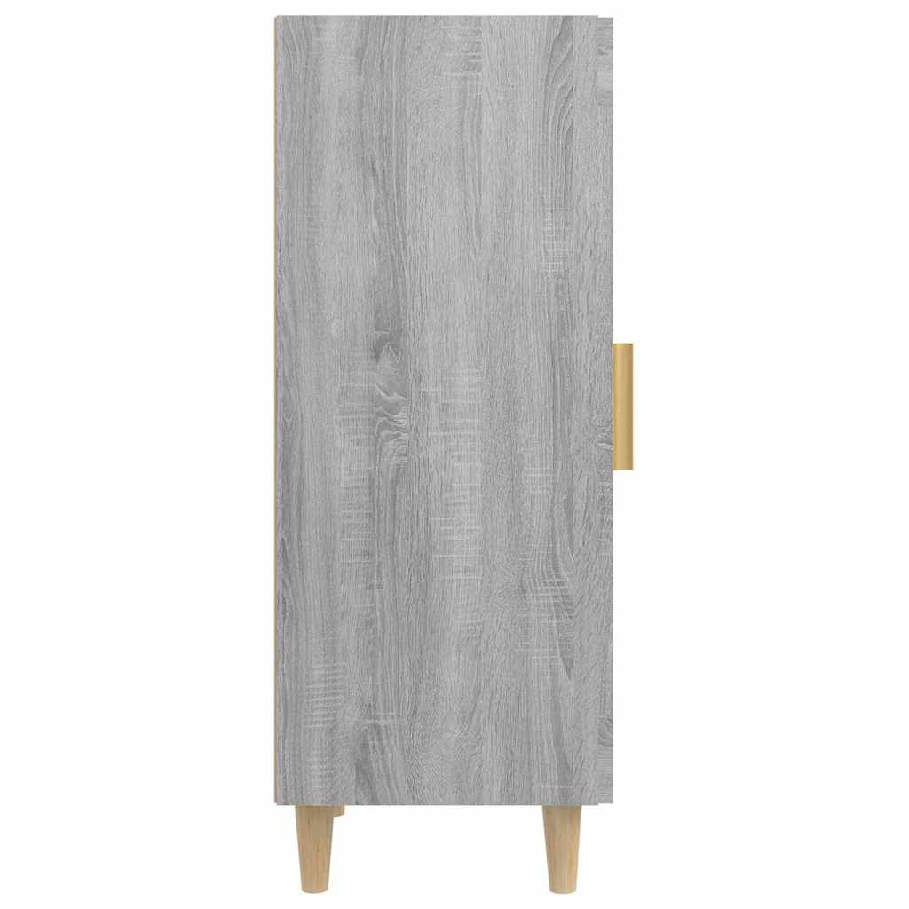 Sideboard Grey Sonoma 34,5x34x90 cm Engineered Wood