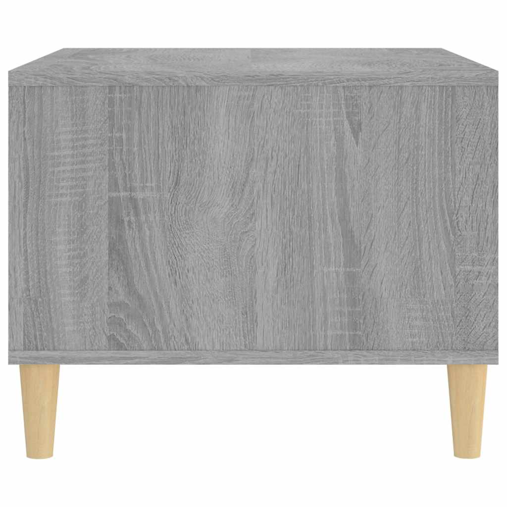 817520 vidaXL Coffee Table Grey Sonoma 60x50x40 cm Engineered Wood