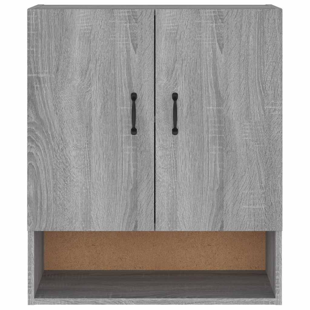817589 vidaXL Wall Cabinet Grey Sonoma 60x31x70 cm Engineered Wood