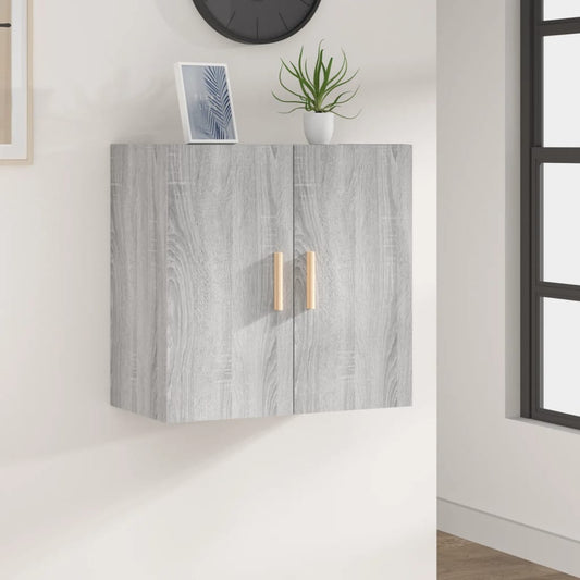 vidaXL Wall Cabinet Grey Sonoma 60x30x60 cm Engineered Wood