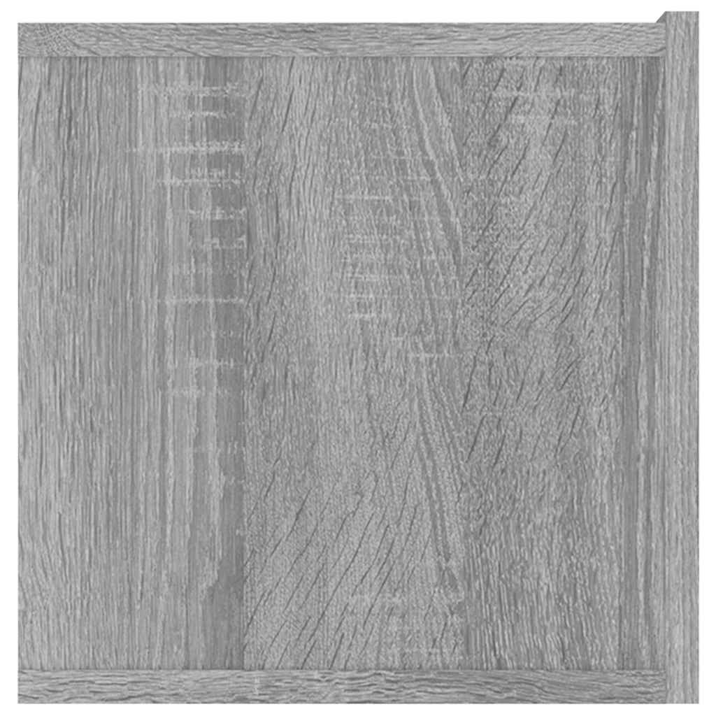 2 Piece TV Cabinet Set Grey Sonoma 80x30x30 cm Engineered Wood