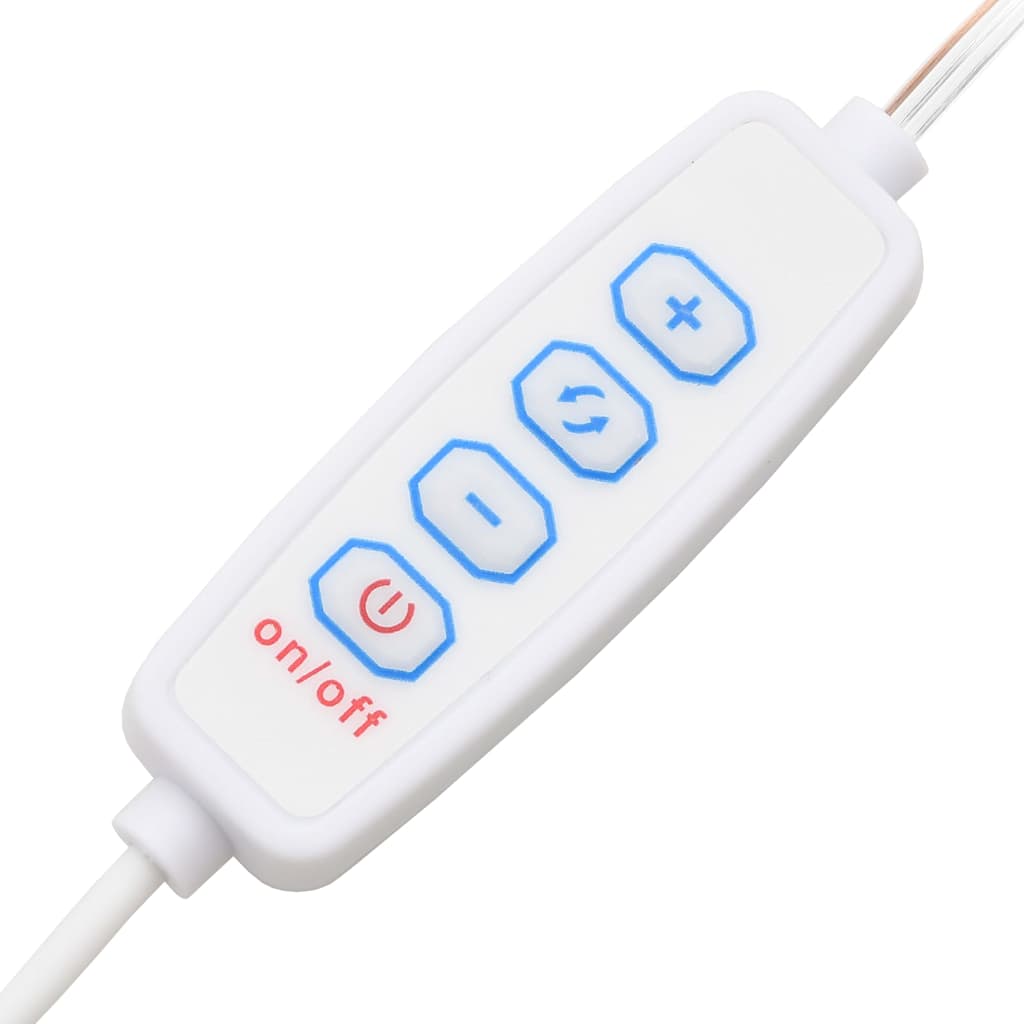 Dressing Table with LED Brown Oak 86,5x35x136 cm