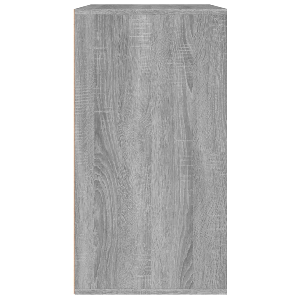 Toiletkast grijs Sonoma 80x40x75 cm Engineered Wood