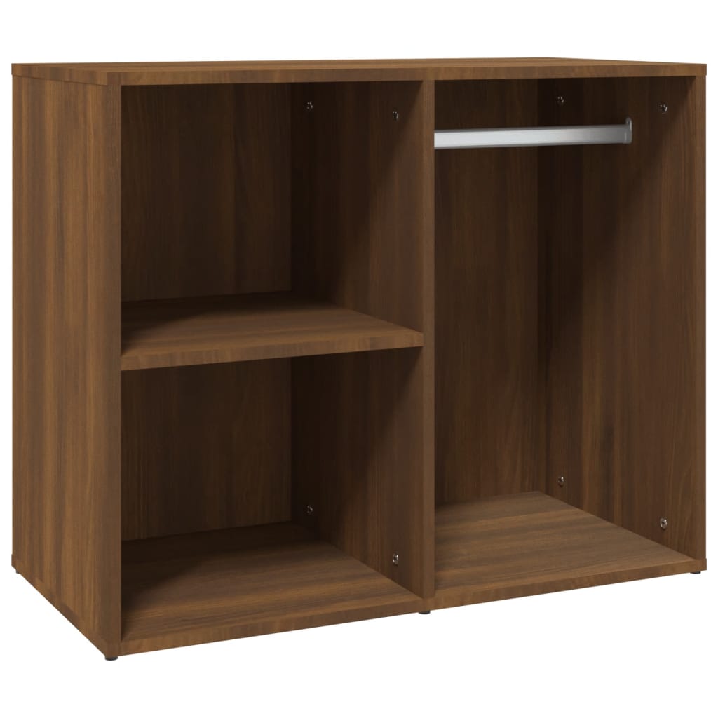 Dressing Cabinet Brown Oak 80x40x65 cm Engineered Wood