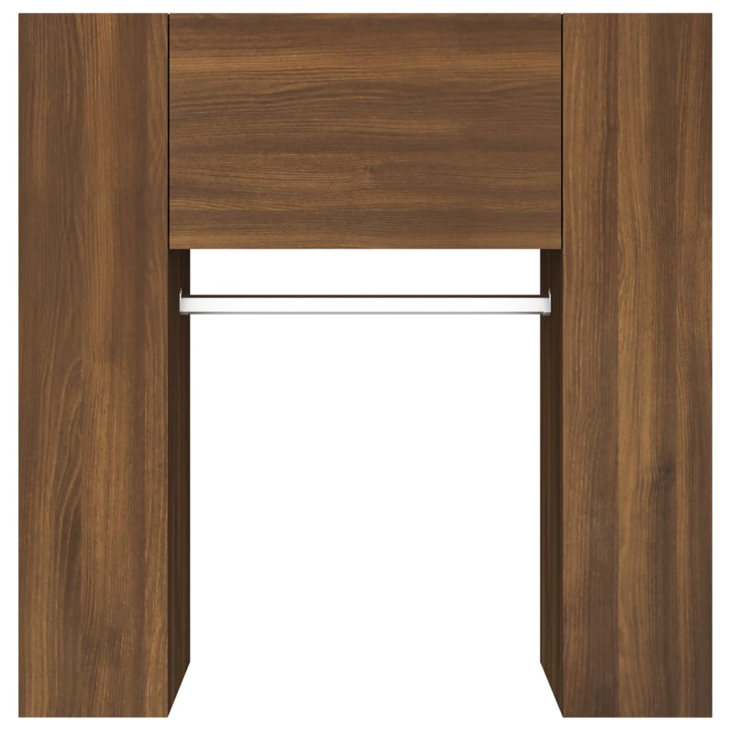 vidaXL Hallway Cabinet Brown Oak 97.5x37x99 cm Engineered Wood