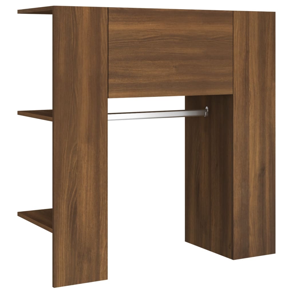 vidaXL Hallway Cabinet Brown Oak 97.5x37x99 cm Engineered Wood