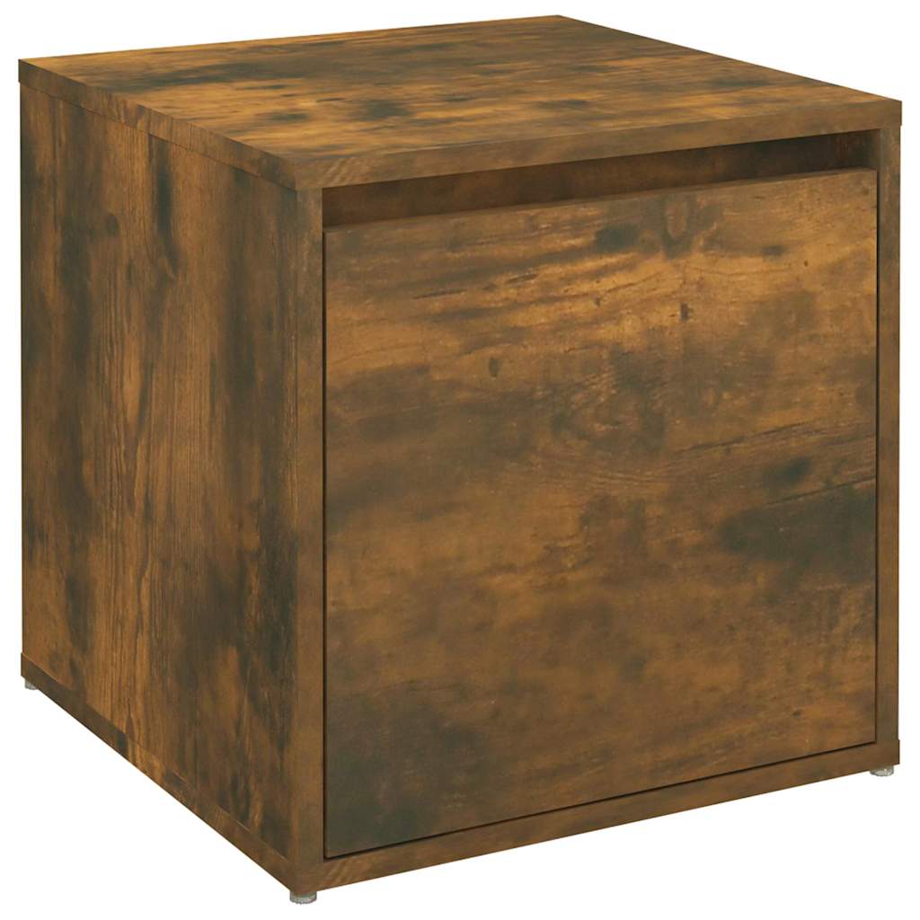 Box Drawer Smoked Oak 40,5x40x40 cm Engineered Wood