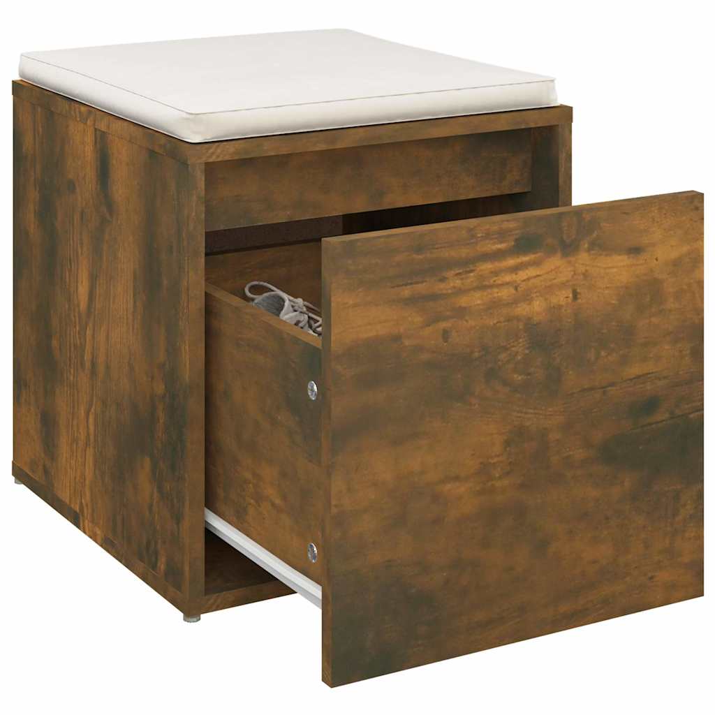 Box Drawer Smoked Oak 40,5x40x40 cm Engineered Wood