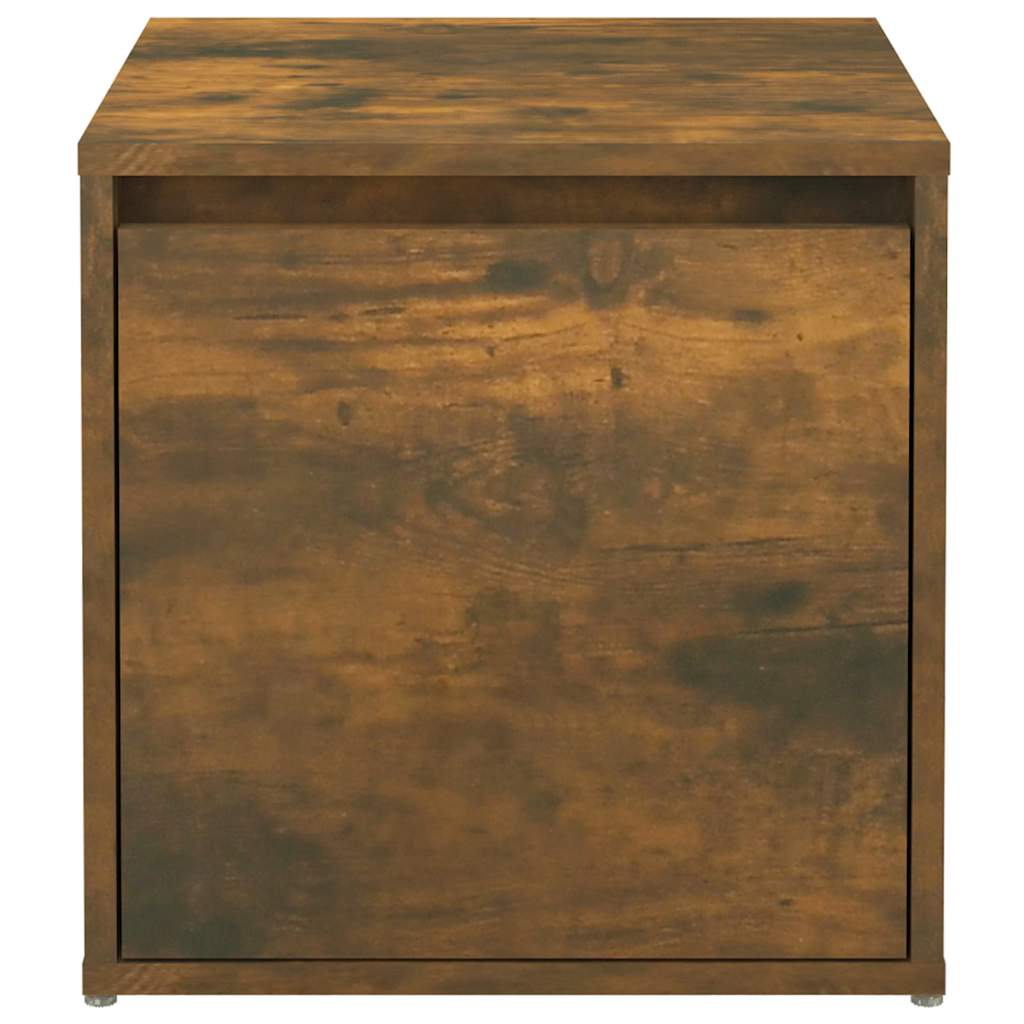 Box Drawer Smoked Oak 40,5x40x40 cm Engineered Wood