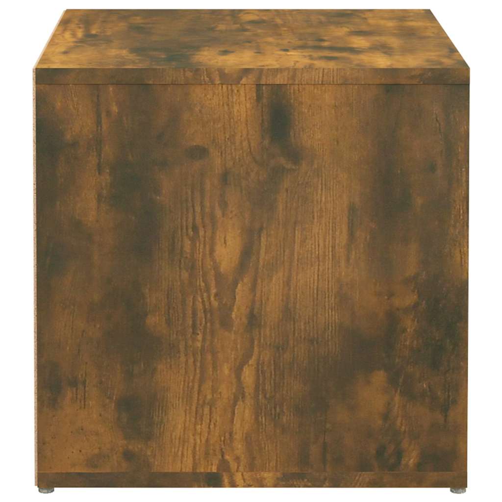 Box Drawer Smoked Oak 40,5x40x40 cm Engineered Wood