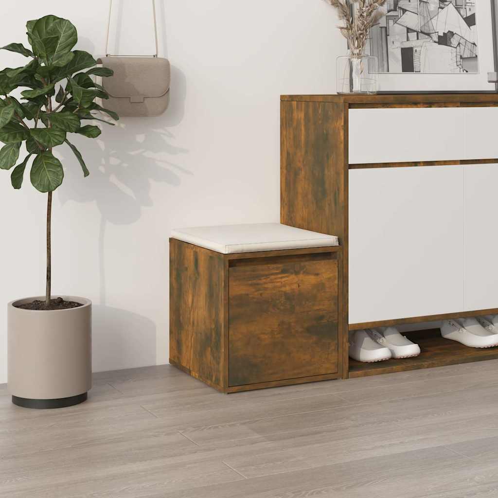 Box Drawer Smoked Oak 40,5x40x40 cm Engineered Wood