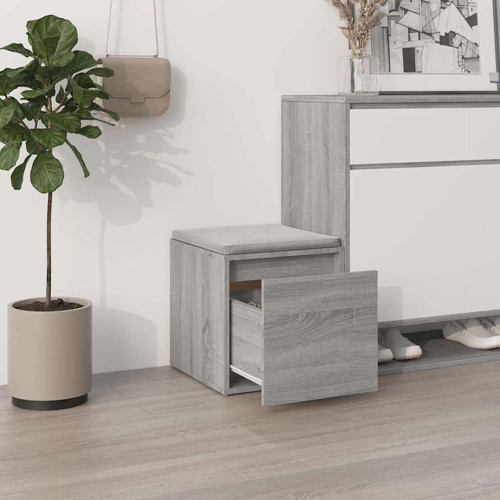 Box Drawer Grey Sonoma 40,5x40x40 cm Engineered Wood