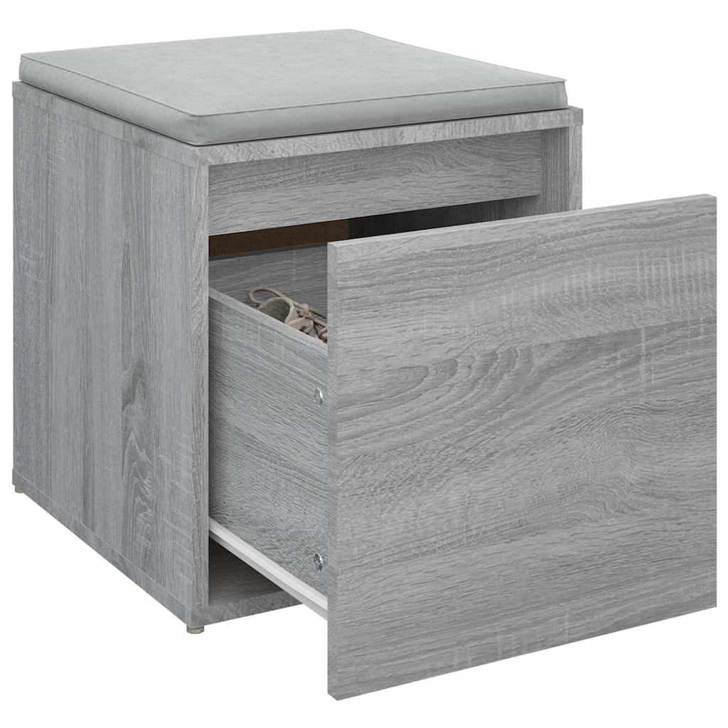 Box Drawer Grey Sonoma 40,5x40x40 cm Engineered Wood