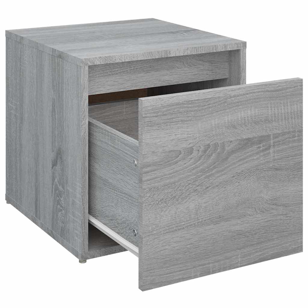 Box Drawer Grey Sonoma 40,5x40x40 cm Engineered Wood