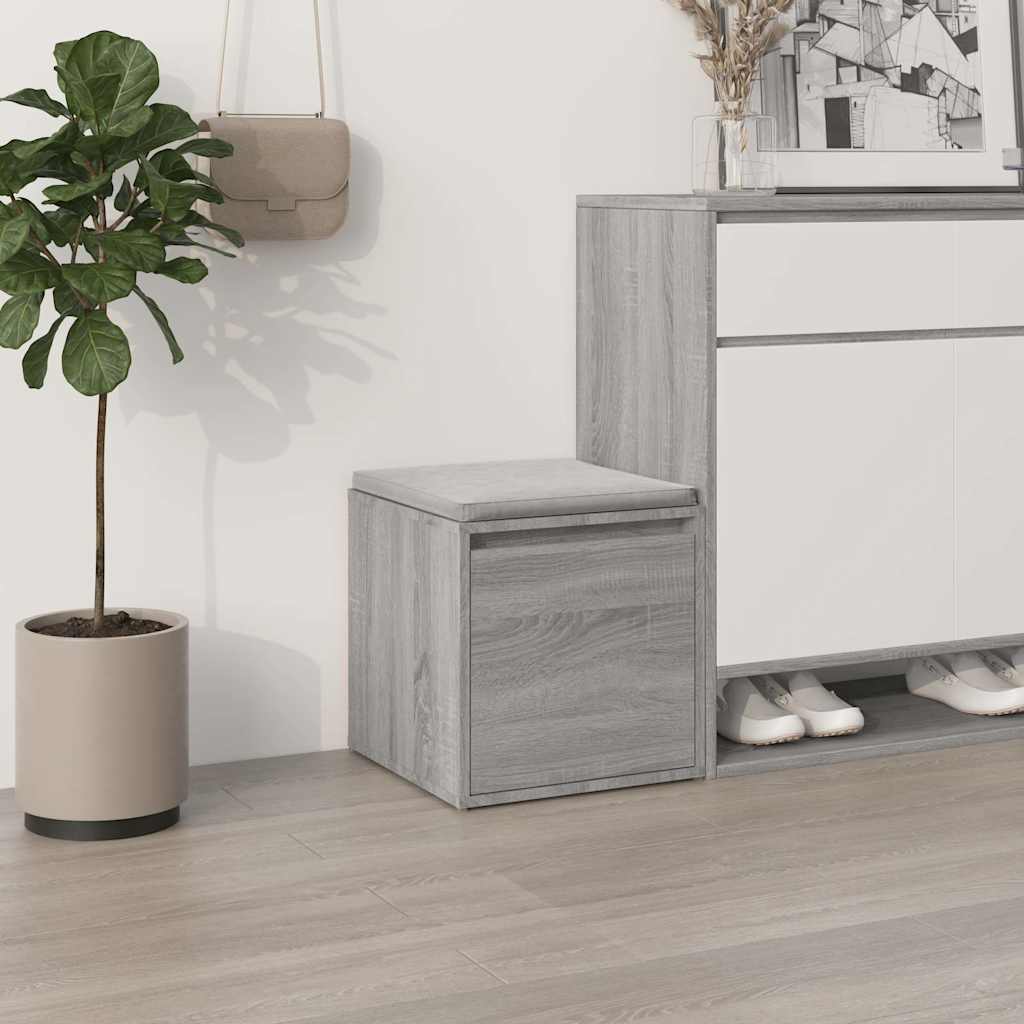 Box Drawer Grey Sonoma 40,5x40x40 cm Engineered Wood