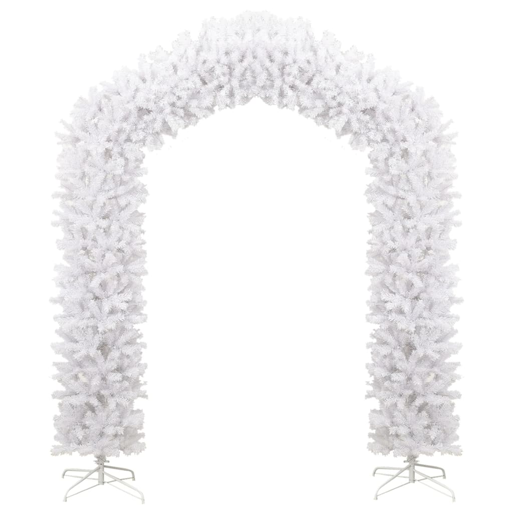 vidaXL Christmas Tree Arch White 270 cm