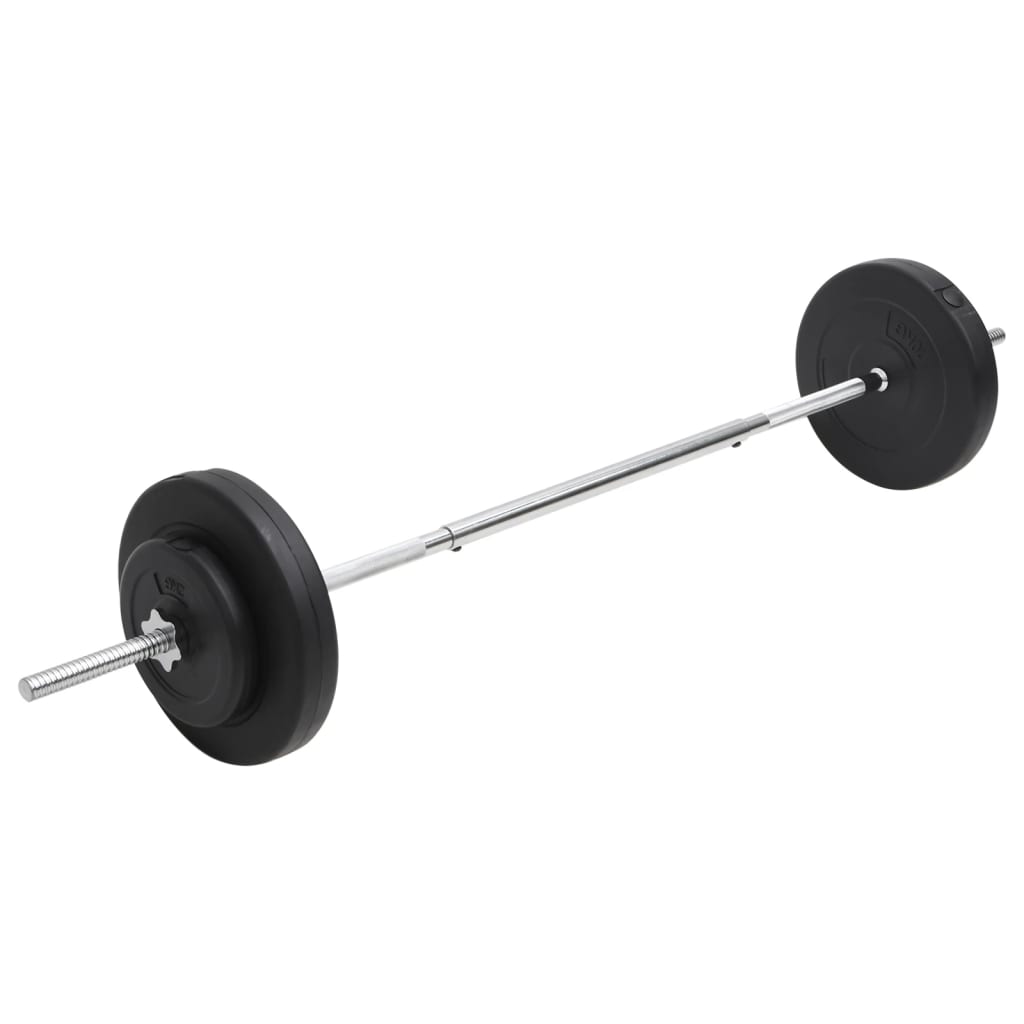 vidaXL Barbell with Plates Set 30 kg