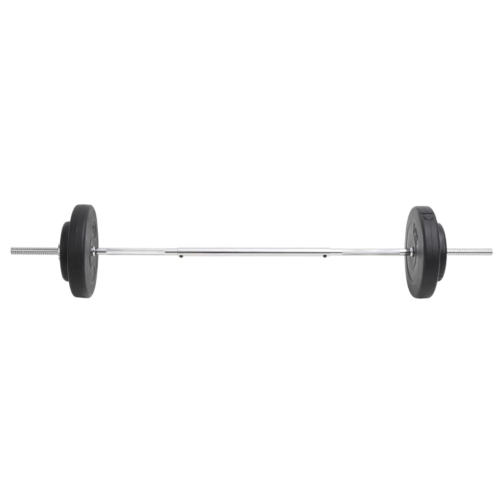 vidaXL Barbell with Plates Set 30 kg