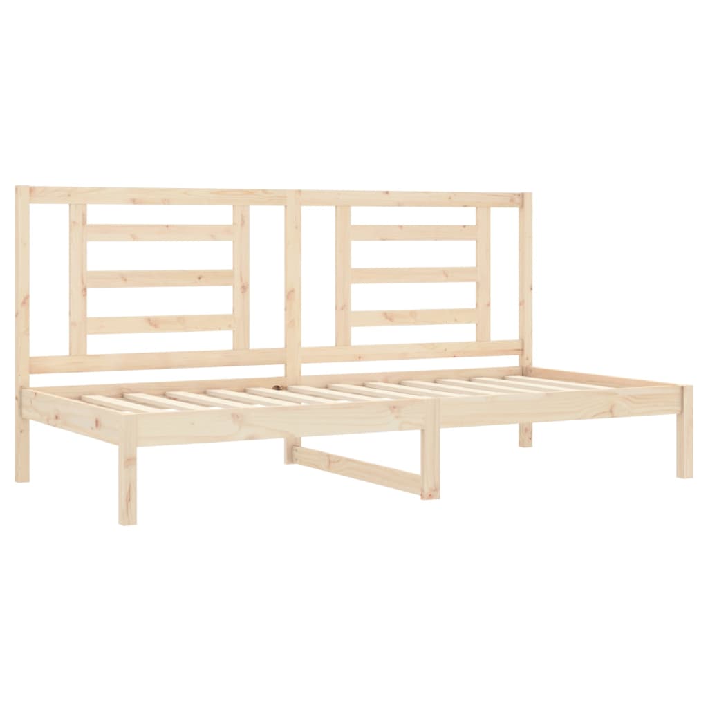 Day Bed without Mattress 80x200 cm Solid Wood Pine