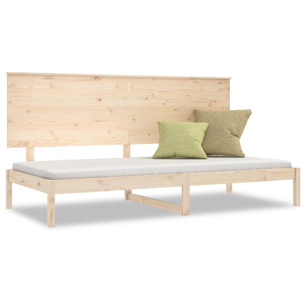 Day Bed without Mattress 80x200 cm Solid Wood Pine