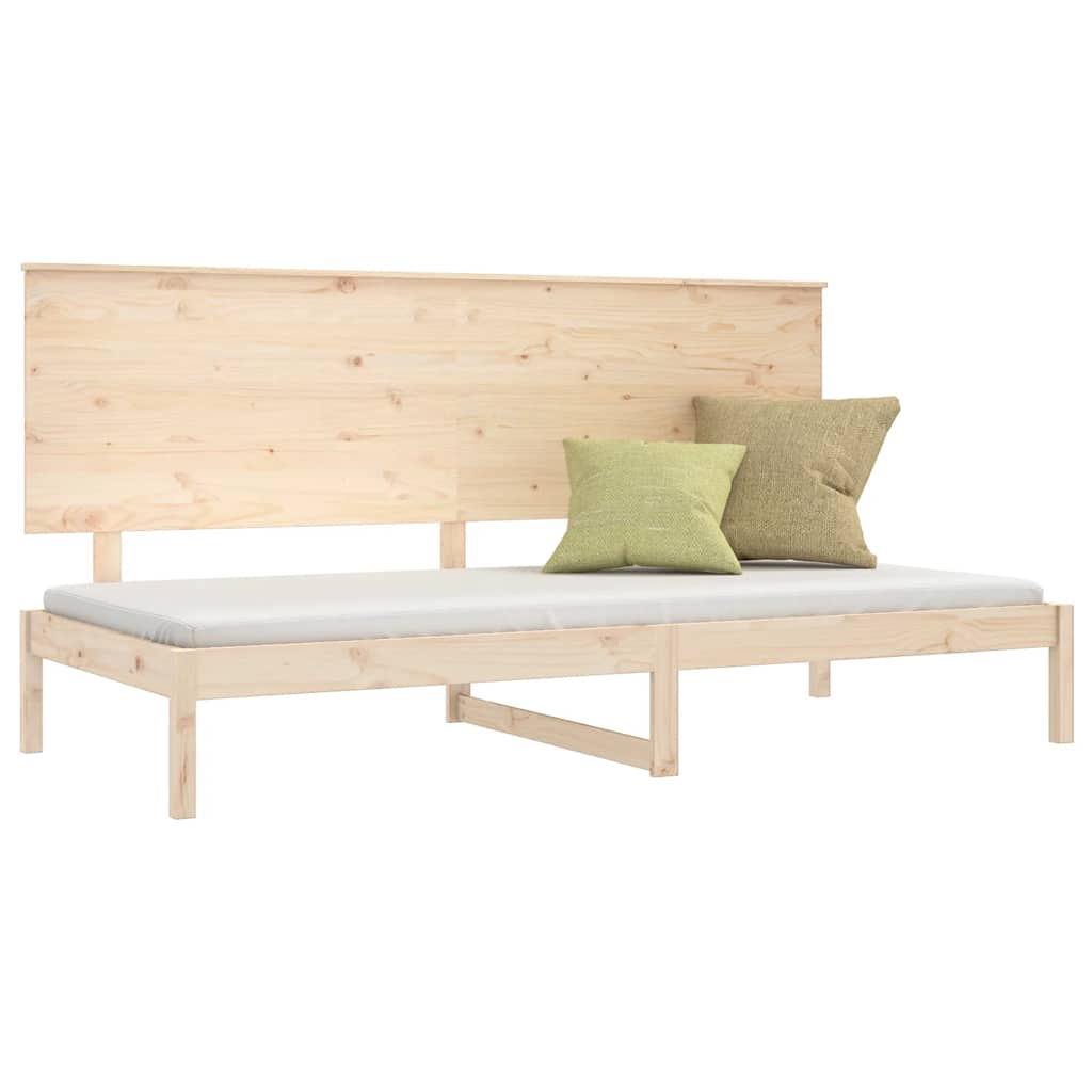 Day Bed without Mattress 80x200 cm Solid Wood Pine