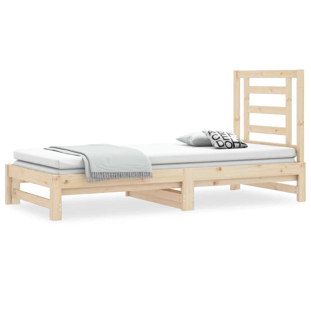 Pull-out Day Bed without Mattress 2x(90x200) cm