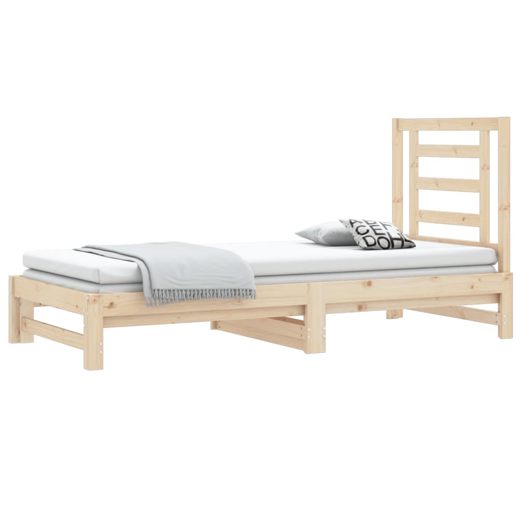 Pull-out Day Bed without Mattress 2x(90x200) cm