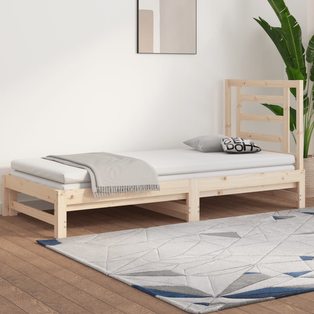 Pull-out Day Bed without Mattress 2x(90x200) cm