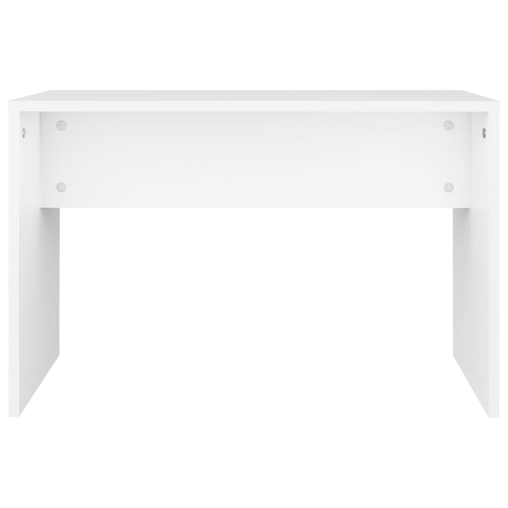 vidaXL Dressing Table Set White 96x40x142 cm