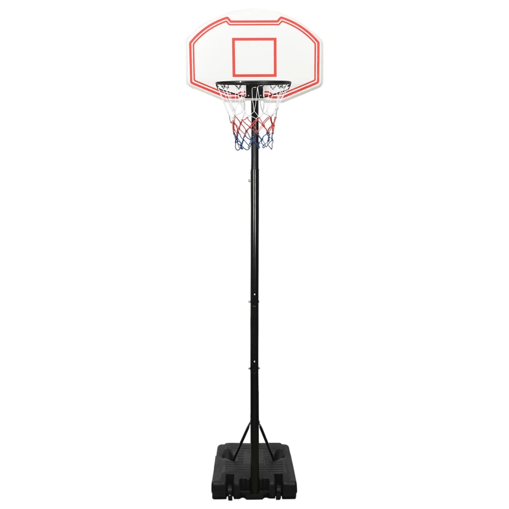 vidaXL Basketball Stand White 282-352 cm Polyethene