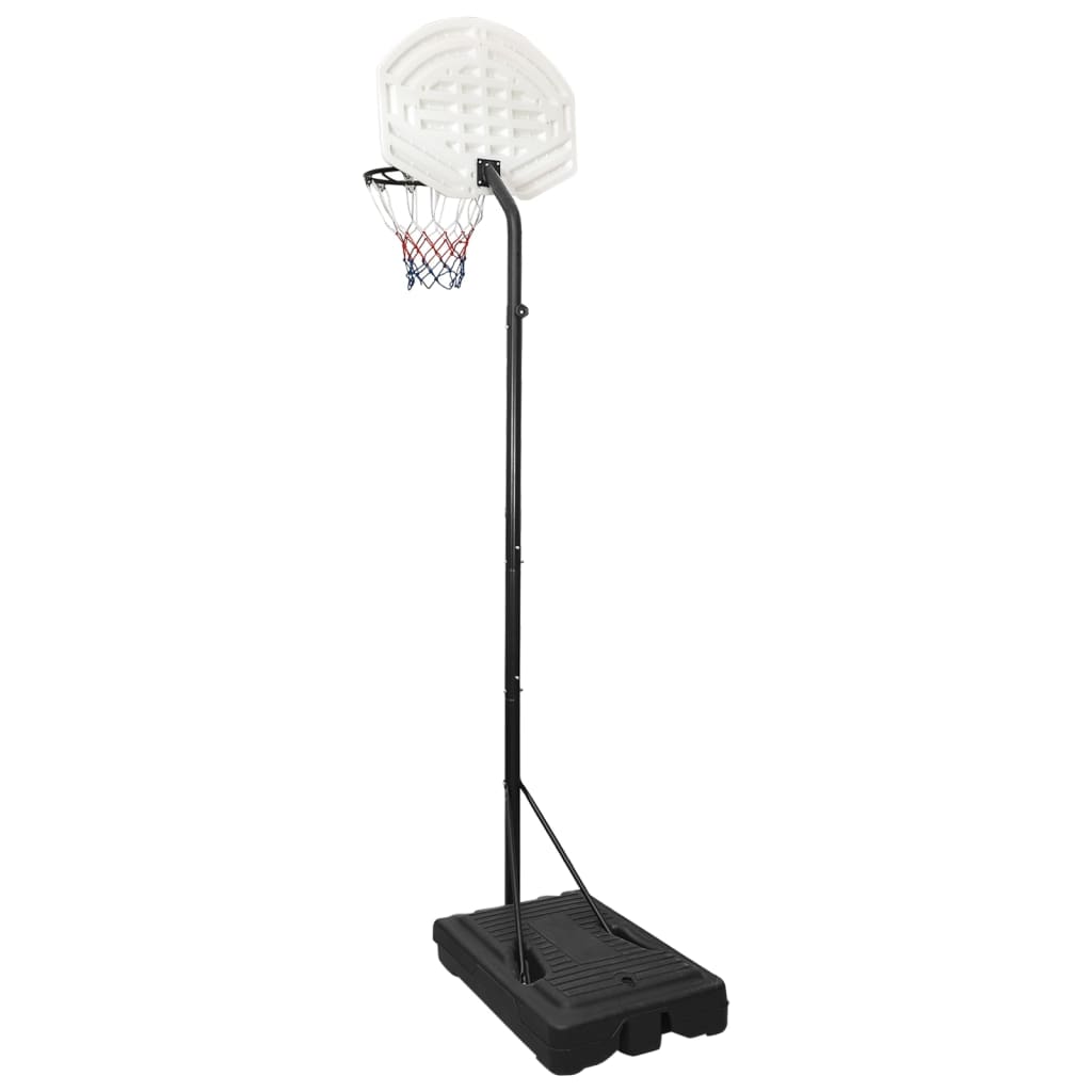 vidaXL Basketball Stand White 282-352 cm Polyethene