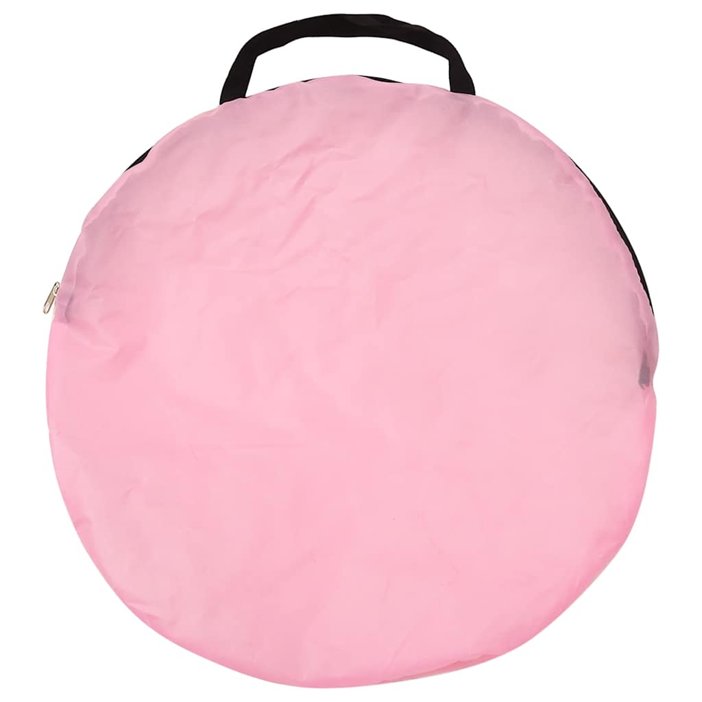 vidaXL Children Play Tent Pink 100x100x127 cm